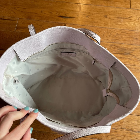 Kate Spade Lori Tote Peony Blush Bag Leather - Picture 5 of 7